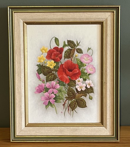 Quadro floreale stile vintage