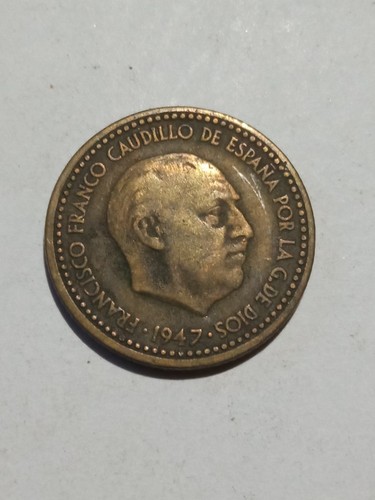 Moneta pesetas spagna 1947 - spagna,