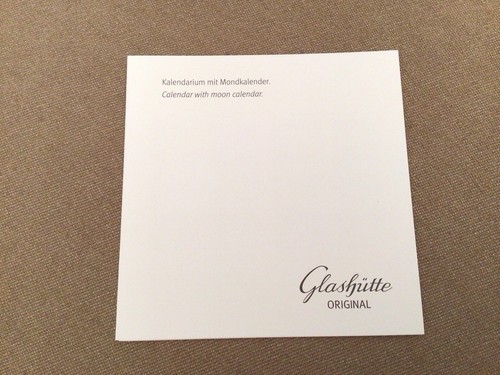 Libretto booklet glashütte - libretto,