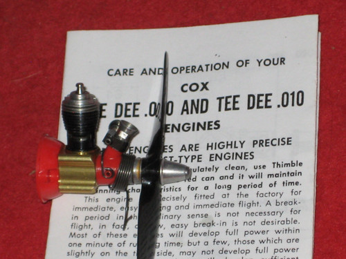 Vintage cox tee dee 010 - ex,