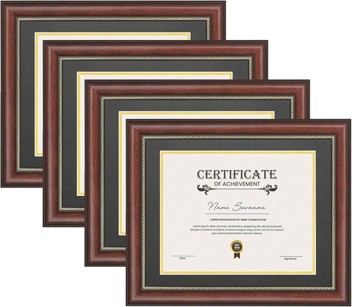 Elegante set cornice diploma