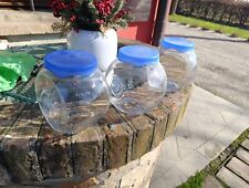 3 Vasi Porta caramelle Vintage Ex Tabaccheria Dolciumi In Vetro