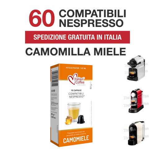 Capsule cialde camomilla - 60,