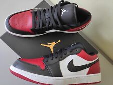 NIKE Jordan 1 low Bred toe red Eu 44