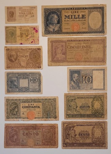 Italia lotto banconote - 11, 1