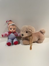 Lotto Bambola e peluche cane
