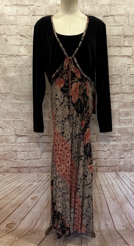 Maxi abito carole little - abito, nero