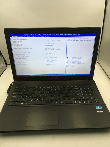 Notebook asus f551c boot - f551c,