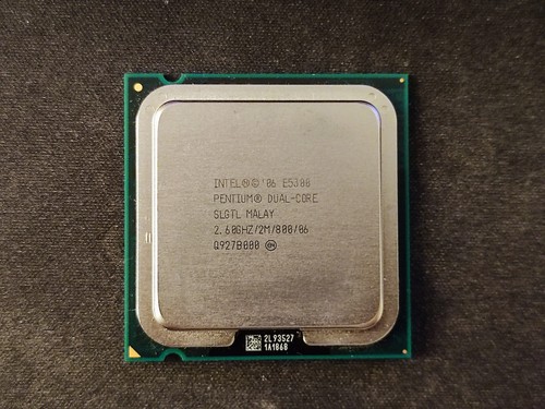 Intel pentium e5300 - e5300, +