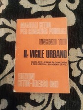 IL VIGILE URBANO MANUALI