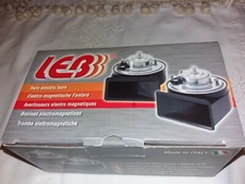 COPPIA TROMBE  BITONALI LEB TW80/2N 12V  410-500Hz AUTO-MOTO-CAMPER OMOLOGATATE