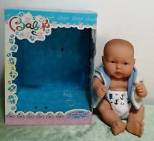 Bambola Bambolotto BERENGUER accappatoio con SCATOLA, alto 40cm, newborn reborn