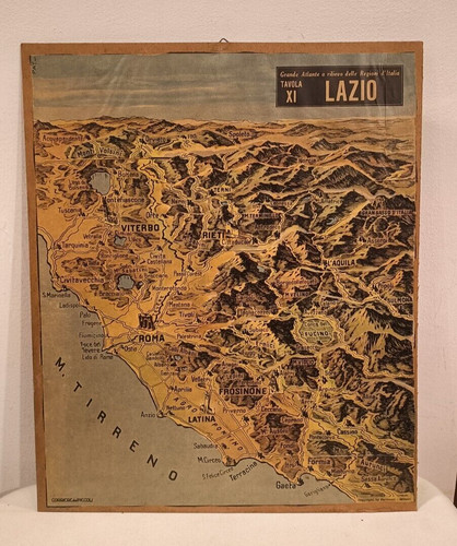 Stampa didattica anni 60 - stampa,