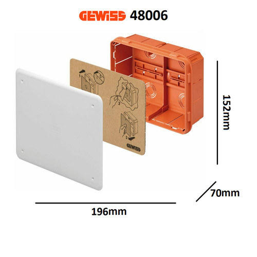 Gewiss gw48006 cassetta - cassetta, di