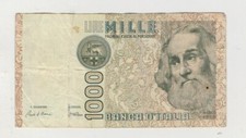 Banconota iItaliana da  1000 lire  Marco Polo - Buone Condizioni