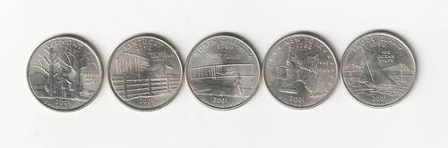 Usa quarti dollaro 2001 - -, di