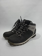 Timberland Uomo Splitrock Nubuck Mid Hiker Nero Taglia 7,5 Usato 