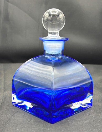 Cobalt blue glass perfume - cobalt,