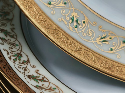 Coquet limoges dessert plate - limoges,