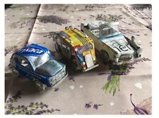 3 MACCHININE COSTRUITE CON LATTINE AUTO DI LATTA AUTOMODELLI IN SCALA