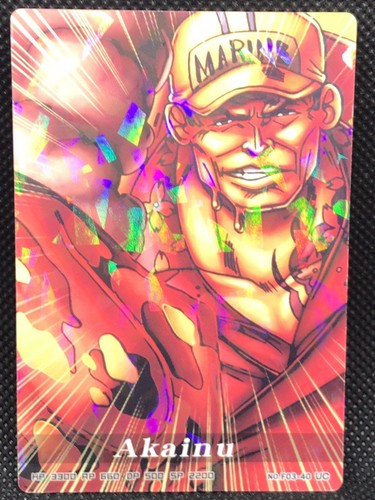 Akainu one piece - akainu, cardddass