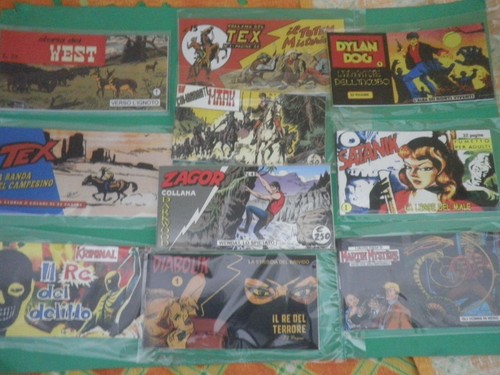 Lotto strisce tex dylan dog - strisce,