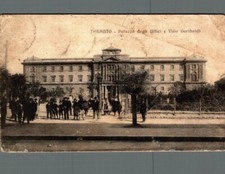 Taranto Palazzo degli Uffici e Villa Garibaldi F. piccolo spedita Franc. Asp.