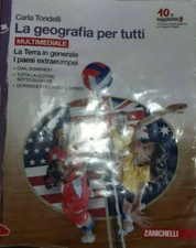 Libro La geografia per tutti per terza media. ISBN:978-88-08-53640-2