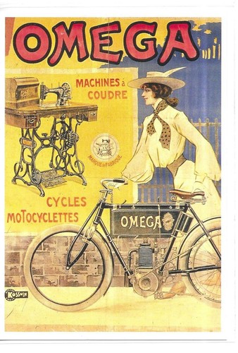 Rare carte postale omega - carte,