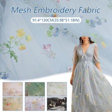 Abito ricamo pizzo fiore