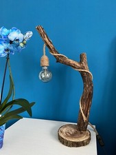 Lampada abat-jour legno