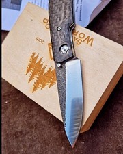 custom  folder knife  made in