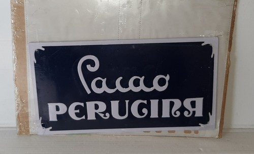 Targa pubblicitaria latta - targa,