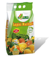 LUPINI MACINATI BIOLOGICI 1 - 5 KG PER AGRUMI E ACIDOFILE AGRICOLTURA BIOLOGICA