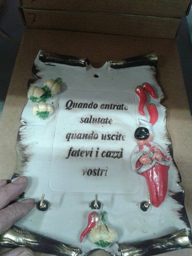 Porta fortuna corno - porta,