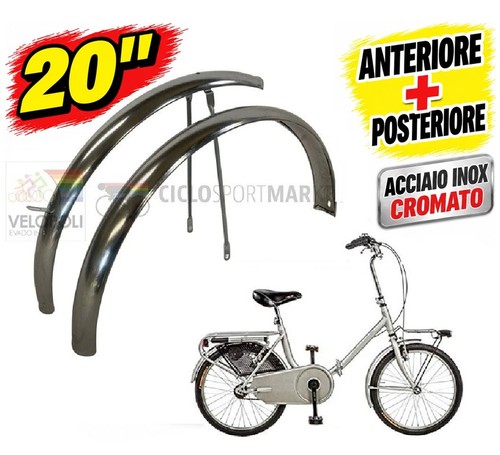 Coppia parafanghi bici - coppia,