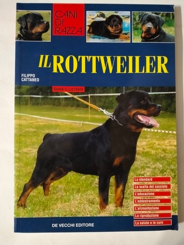 Rottweiler libro manuale - rottweiler,