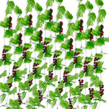 30Pcs Uva Artificiale Uva Finta Frutti Artificiali Di Uva Decorazione Grappolo D