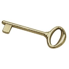 CHIAVE PER PORTE OTTONE LUCIDO