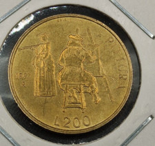 N 287 SAN MARINO 200 LIRE 1997 LA PITTURA