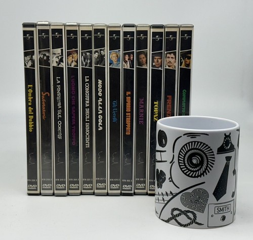Alfred hitchcock 12 dvd - -,