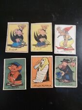 JACOVITTI 6 FIGURINE IL VITTORIOSO 1948 