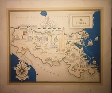 CARTA GEOGRAFICA EMILIA DE