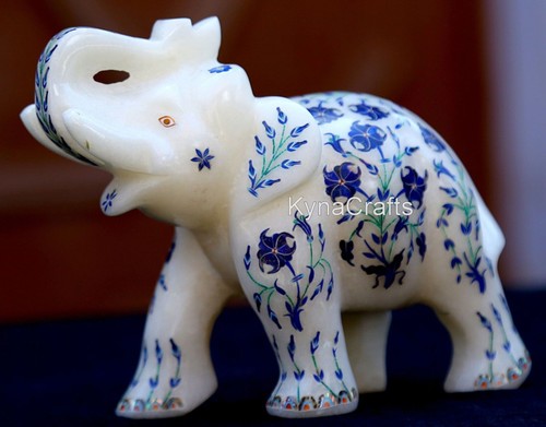 Statua elefante intarsiata