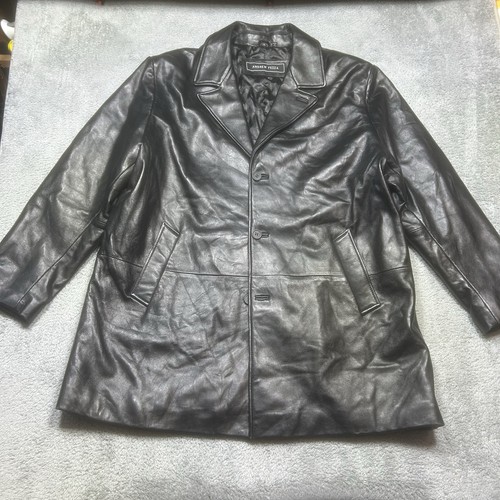Giacca pelle uomo andrew fezza - giacca,
