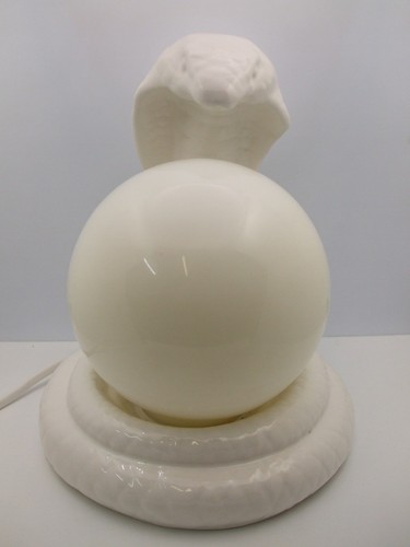 Cobra snake table lamp white - cobra,