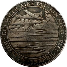 Medaglia Brema - Primo volo