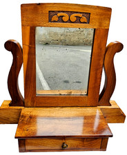 PSICHE SPECCHIERA LUIGI FILIPPO NOCE MASSELLO 1830/50 H 51 L 60 P 22 RESTAURATA