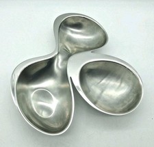 ANTIPASTIERA VASSOIO APERITIVO BABYBOOP-ALESSI DESIGN-ITALY-IN ACCIAIO-VINTAGE