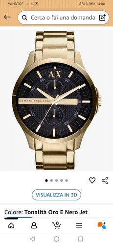Orologio uomo emporio - uomo,
